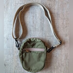Urban Outfitters Olive And Tan Mini Crossbody Bag NWOT